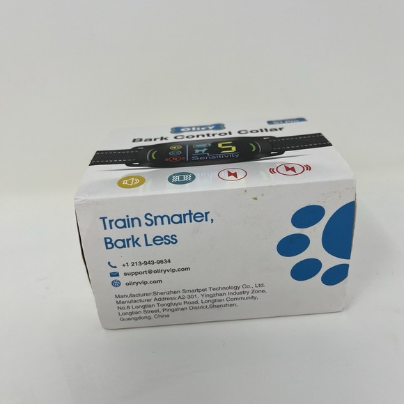 Oliry S1 Pro Anti Bark Collar Rechargeable Dog Training Collar Waterproof - Picture 4 of 7